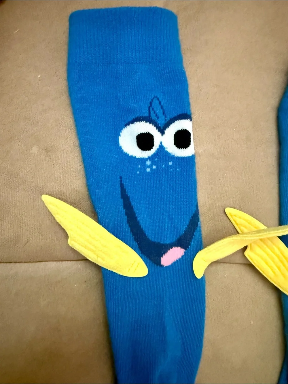 Adult Disney 3D High Socks - Figment and Dory